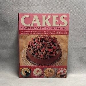 Recipes Book Cakes & Cake Decorating Step By Step Cookbook